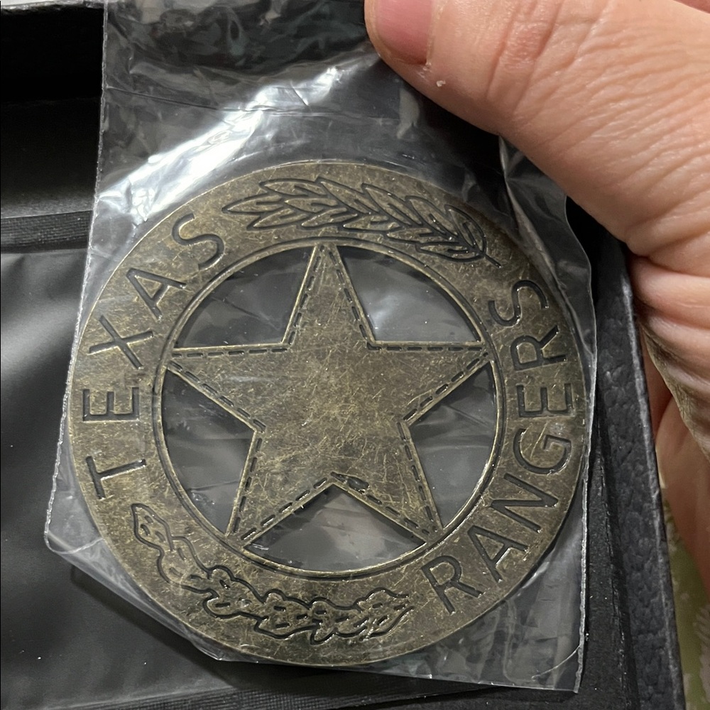 Texas Rangers Star Emblem Pendant